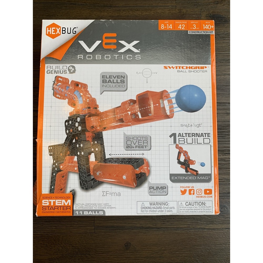 Vex Robotics SwitchGrip Ball Shooter By Hexbug